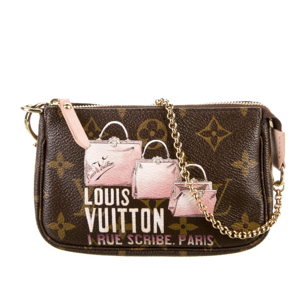 Louis Vuitton 1 Rue Scribe, Paris’ Mini Accessories Pouchette